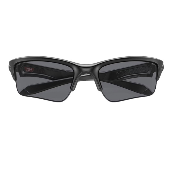 OAKLEY SI Quarter Jacket Sunglasses with Matte Black Frame and Grey Lens (OO9200-06)