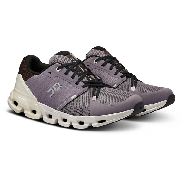 ON FOOTWEAR Men's Cloudflyer 4 Shark/Pearl Running Shoes - Free