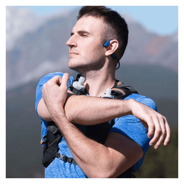 SHOKZ Shokz OpenRun Blue Headphones (S803-ST-BL-US) - Free Shipping