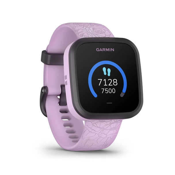 GARMIN Bounce Lilac Floral Smartwatch 010-02448-01