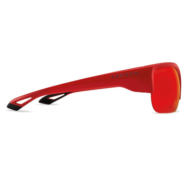 KAENON Unisex Arcata SR Red/Ultra Red Mirror Polarized Sunglasses (058REDGN-URED)