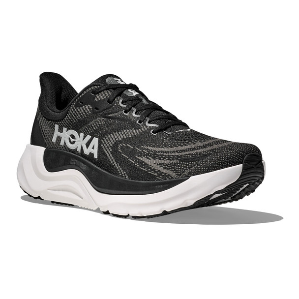 HOKA Men's Arahi 8 Black/White Running Shoes