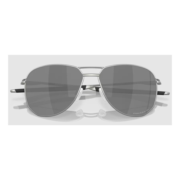 OAKLEY Contrail TI Satin Chrome Frame/ Prizm Black Polarized Lenses Sunglasses (OO6050-0357)