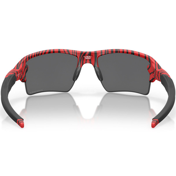 OAKLEY Flak 2.0 XL Red Tiger Frame/Prizm Black Lenses Sunglasses (OO9188-H259)