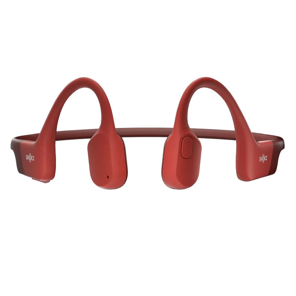 SHOKZ OpenRun Red Open-Ear Headphones (S803-ST-RD-US)