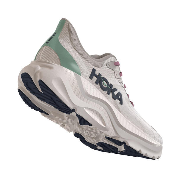 HOKA Women's Arahi 8 X-Wide Rose Cream/Alabaster Running Shoes