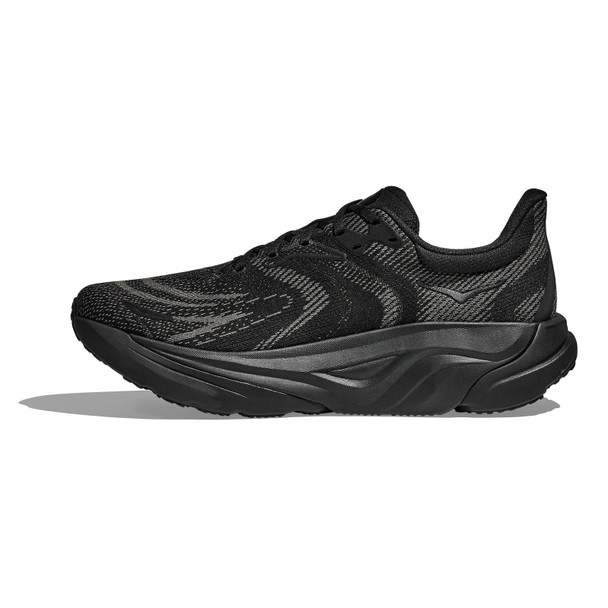 HOKA Men's Arahi 8 Wide Black/Black Running Shoes - Free Shipping