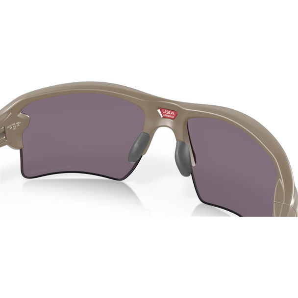 OAKLEY Flak 2.0 XL Matte Terrain Tan Frame/Prizm Gray Lenses Sunglasses