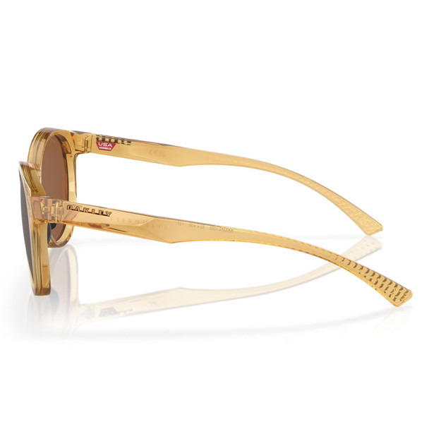 OAKLEY Spindrift Transparent Light Curry Frame/Prizm Tungsten Polarized Sunglasses