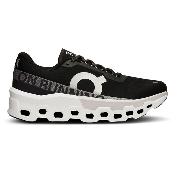 On Cloudmonster2 Black Women'S 25.5センチ ON FOOTWEAR Women's Cloudmonster 2 Black/Frost Running Shoes