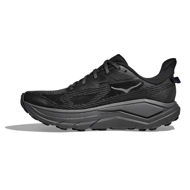 HOKA Men's Challenger 8 Wide Black/Outer Orbit Trail Running Shoes