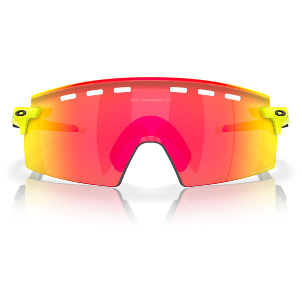 OAKLEY Encoder Strike Vented Matte Tennis Ball Yellow Frame/Prizm Ruby Lenses Sunglasses