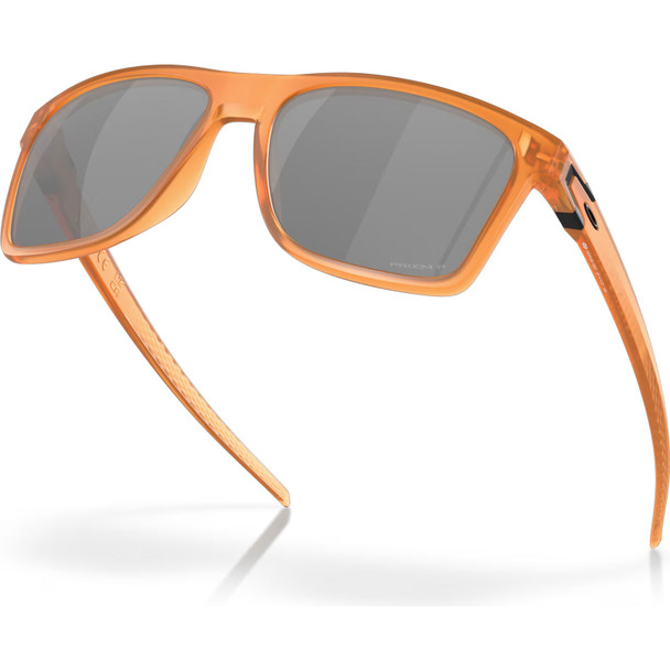 OAKLEY Leffingwell Coalesce Collection Matte Trans Ginger Frame/Prizm Black Polar Lenses Sunglasses (OO9100-1957)