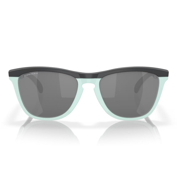 OAKLEY Frogskins Range Matte Carbon/Blue Milkshake Frame/Prizm Black Sunglasses (OO9284-0355)