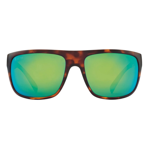 KAENON Silverwood Matte Tortoise / Ultra Coastal Green Sunglasses (060MEMEGN-UGRN)