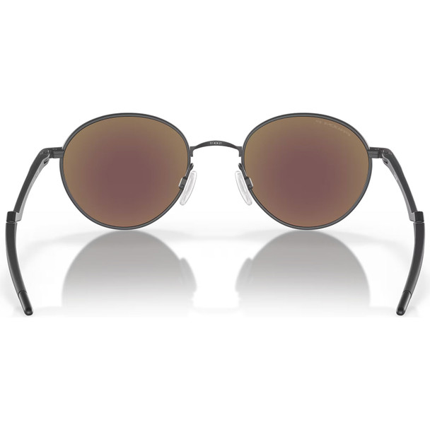 OAKLEY Terrigal Satin Light Steel Frame/Prizm Sapphire Polarized Lenses Sunglasses (OO4146-0551)