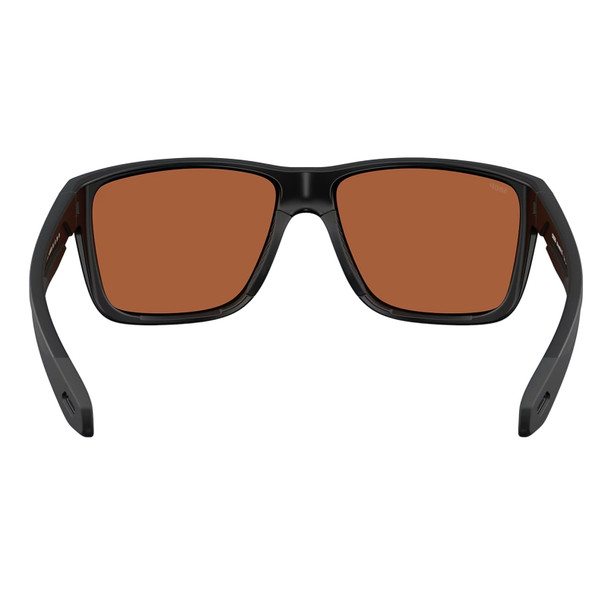 COSTA DEL MAR Men's Broadbill II Matte Black/Green Mirror 580P Polarized Sunglasses 06S9120-91200758