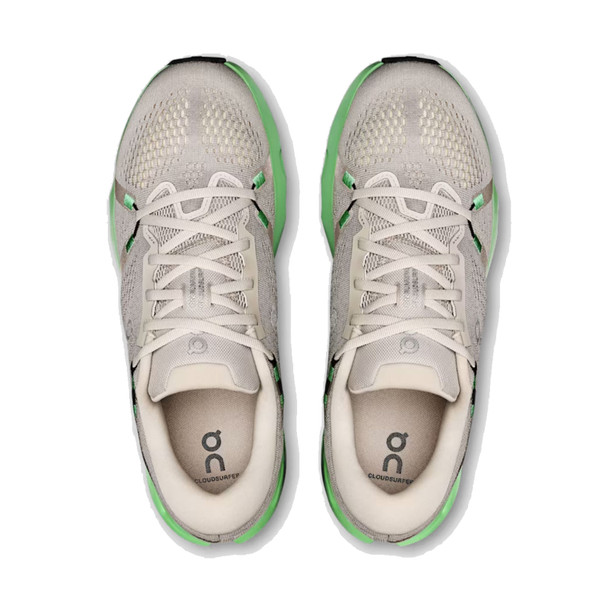 ON FOOTWEAR Mens Cloudsurfer 2 Truffle/Honeydew Running Shoes