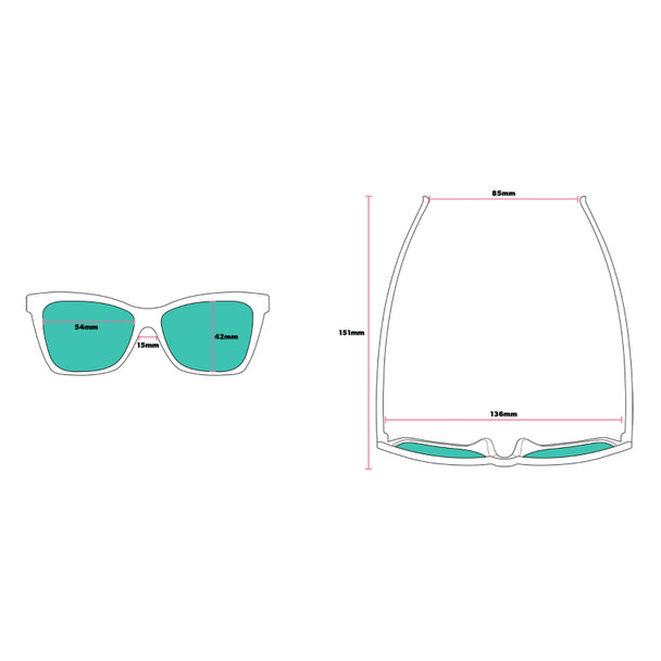 GOODR Will Brake For Mermaids POP G Sunglasses G00600-PG-01