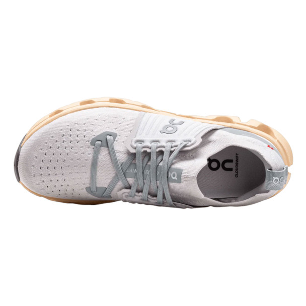 ON FOOTWEAR Womens Cloudswift 4 Frost/Blonde Running Shoes