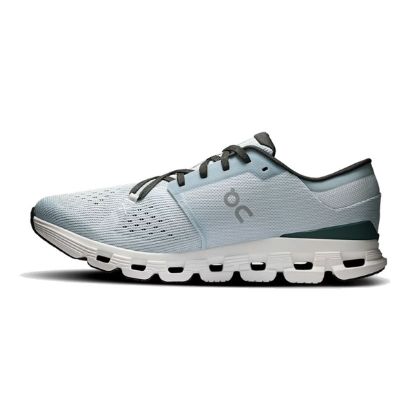 ON FOOTWEAR Women's Cloud X 4 Glacier/Stone Training Shoes