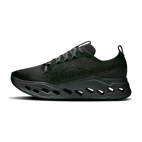 ON FOOTWEAR Men's Cloudsurfer Max Black/Eclipse Running Shoes