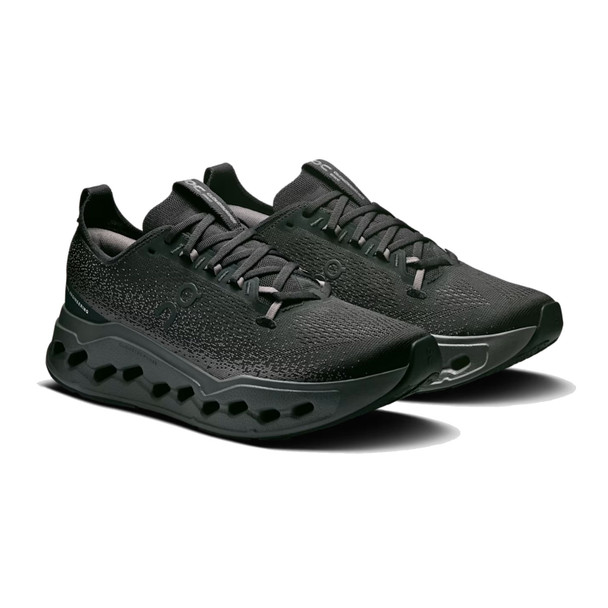 ON FOOTWEAR Men's Cloudsurfer Max Black/Eclipse Running Shoes