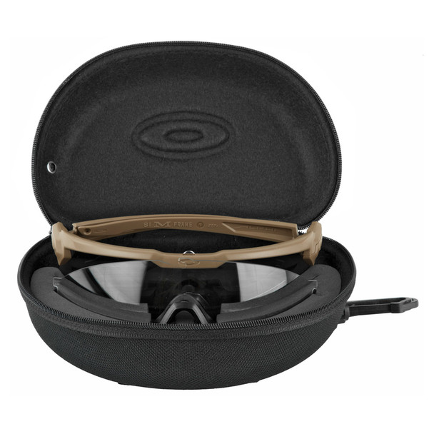 OAKLEY SI Ballistic M Frame Alpha Terrain Tan / Clear/Gray Sunglasses (OO9296-07)