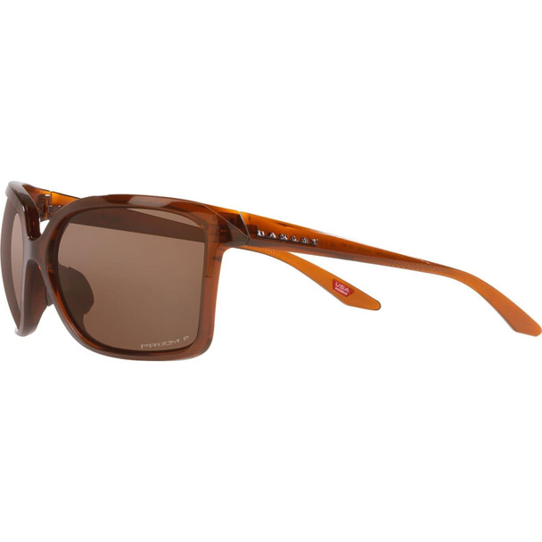 OAKLEY Wildrye Polished Rootbeer Frame/Prizm Tungsten Polarized Lenses Sunglasses (OO9230-0361)