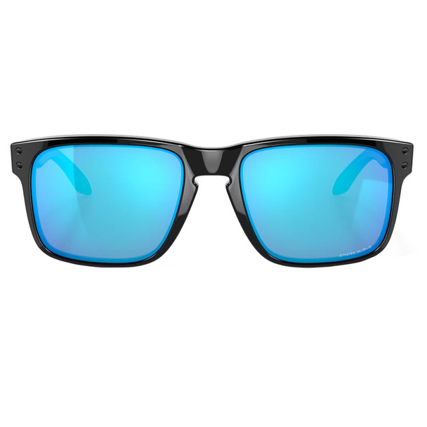 OAKLEY Holbrook Sunglasses with Polished Black Frame and Prizm Sapphire Lenses OO9102-F555