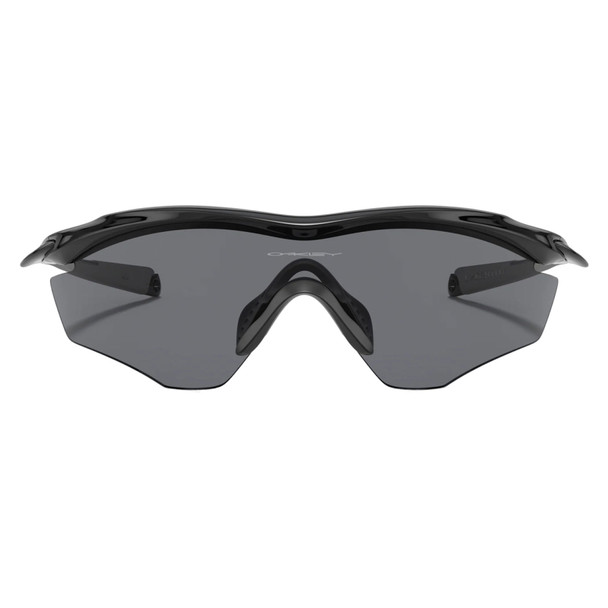 OAKLEY M2 Frame XL Sunglasses with Polished Black Frame and Grey Lens OO9343-01