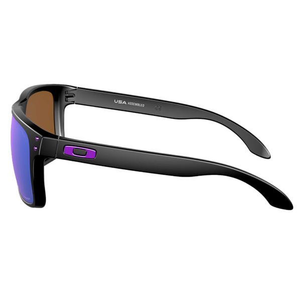 OAKLEY Holbrook XL Sunglasses with Matte Black Frame and Prizm Violet Lens OO9417-2059