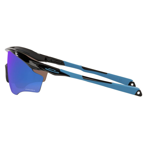 OAKLEY M2 Frame XL Sunglasses with Polished Black Frame and Prizm Sapphire Lens OO9343-2145