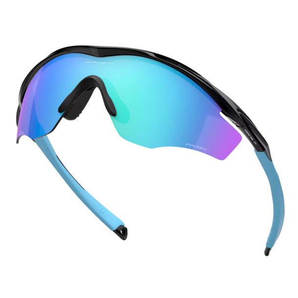 OAKLEY M2 Frame XL Sunglasses with Polished Black Frame and Prizm Sapphire Lens OO9343-2145