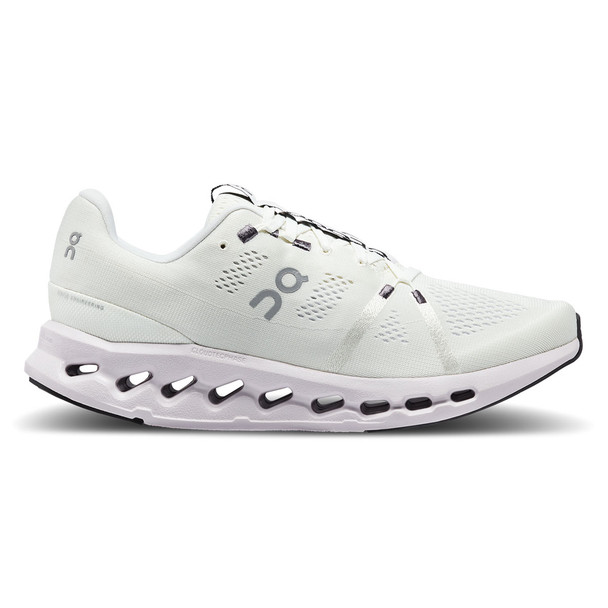 ON FOOTWEAR Men's Cloudsurfer White/Frost Running Shoes