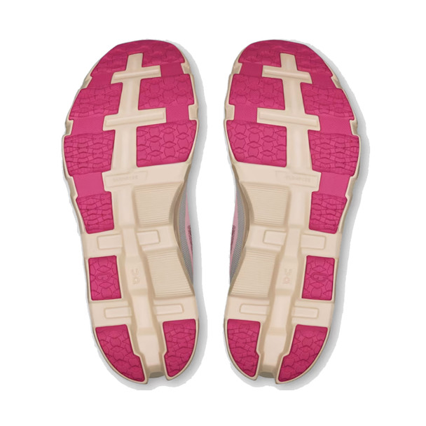 ON FOOTWEAR Women's Cloudmonster Hyper Red/Cream Running Shoes