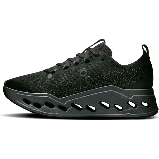 ON FOOTWEAR Women's Cloudsurfer Max Black/Eclipse Shoes