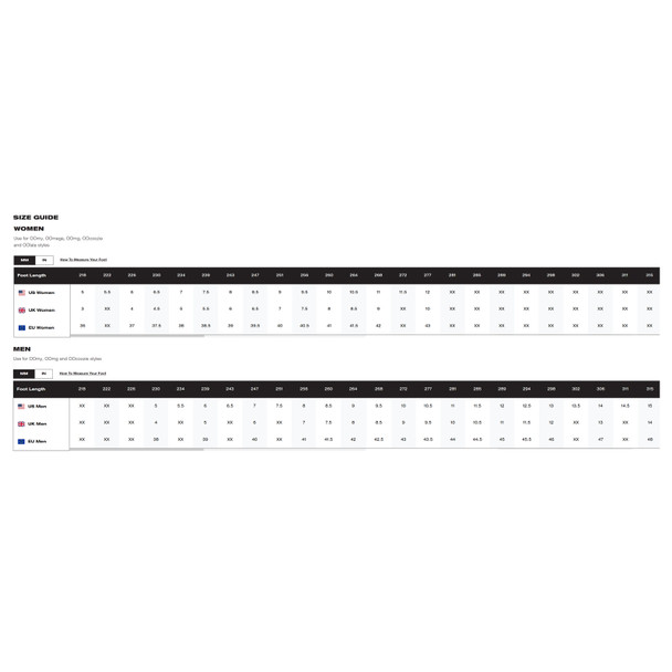 OOFOS Oocloog Luxe Black Sparkle Clogs