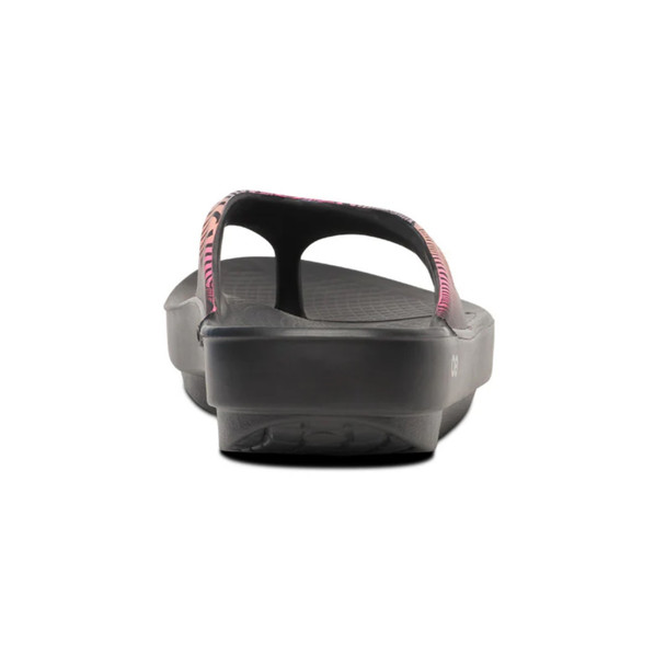 OOFOS Oolala Limited Disco Zebra Thong Sandals