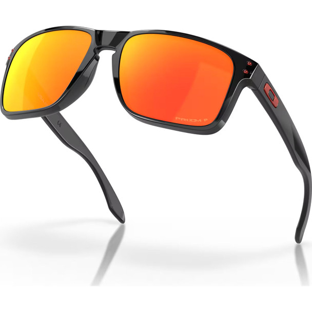 OAKLEY Holbrook XL Black Ink/Prizm Ruby Polarized Sunglasses (OO9417-0859)