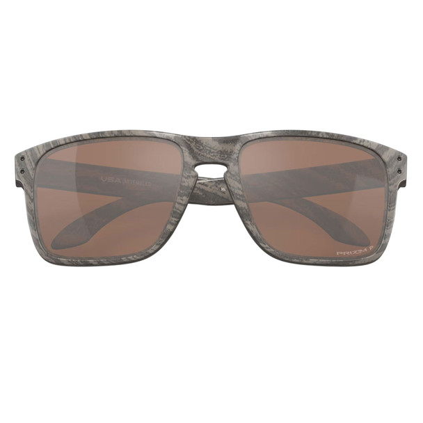 OAKLEY Holbrook XL Sunglasses with Woodgrain Frame and Prizm Tungsten Polarized Lens OO9417-0659