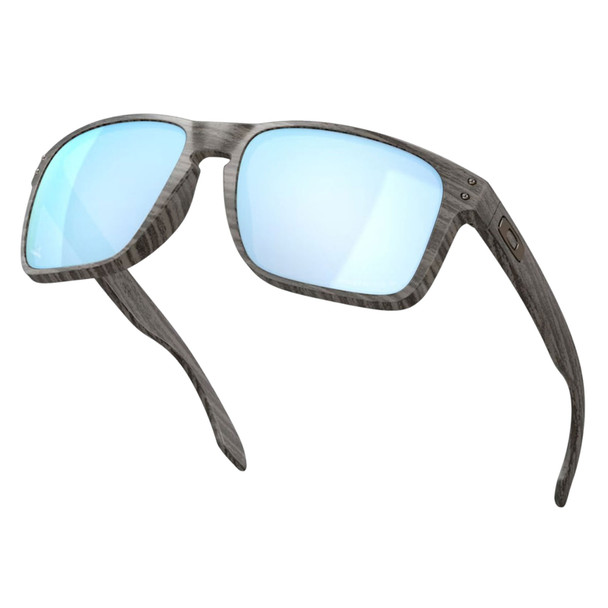OAKLEY Holbrook XL Sunglasses with Woodgrain Frame and Prizm Deep Water Polarized Lens OO9417-1959