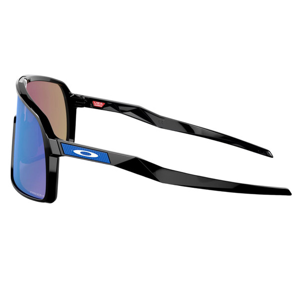 OAKLEY Sutro Sunglasses with Polished Black Frame and Prizm Sapphire Lens OO9406-9037