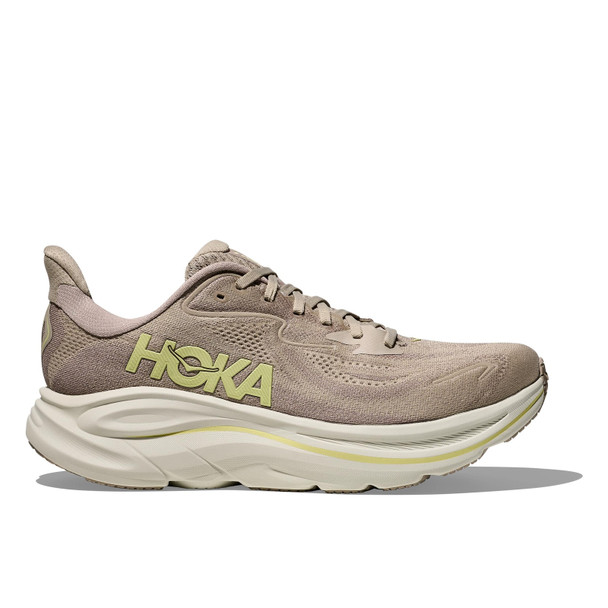 HOKA Men's Clifton 10 Raw Linen/Stone Running Shoes