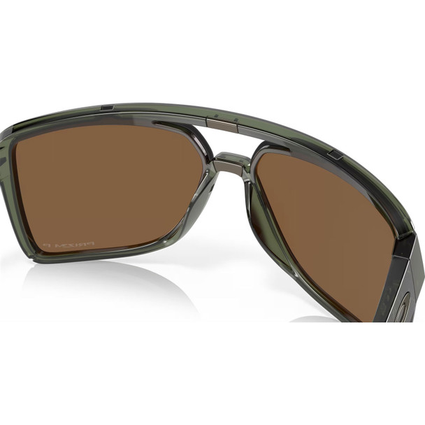 OAKLEY Castel Olive Ink Frame/Prizm Tungsten Polarized Lenses Sunglasses (OO9147-0463)