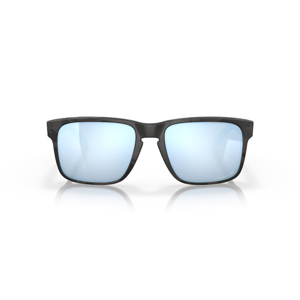 OAKLEY Holbrook Matte Black Camo w/ Prizm DeepH2O Polarized Eyewear (OO9102-T955)