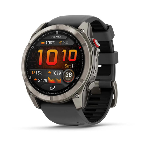GARMIN Fenix 8 Pro Amoled 51mm Titanium/Graphite/Black GPS Smartwatch (010-03199-10)