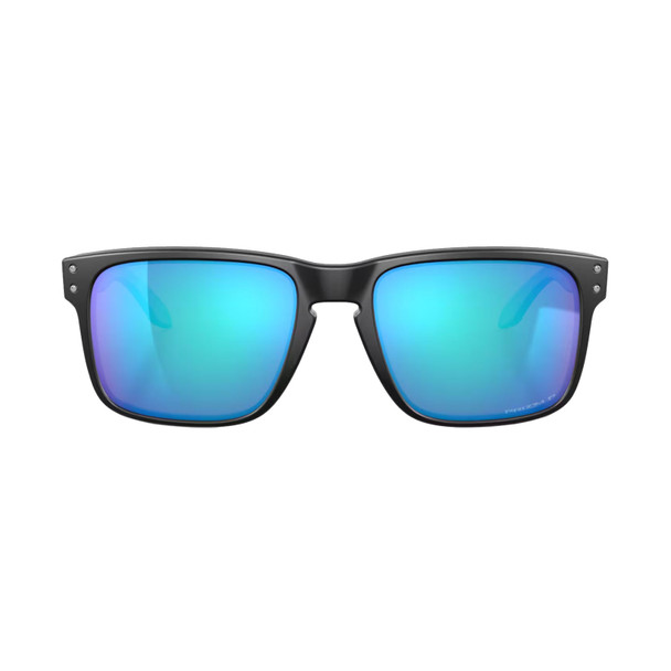 OAKLEY Holbrook Matte Black Frame/ Prizm Sapphire Polarized Lenses Sunglasses (OO9102-F055)