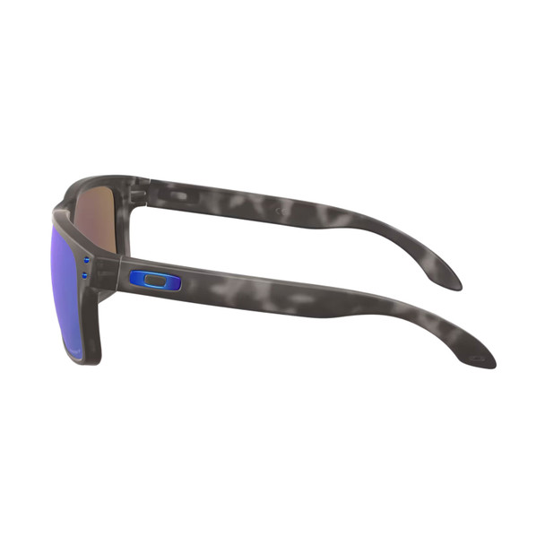 OAKLEY Holbrook Matte Black Tortoise Frame/ Prizm Sapphire Polarized Lenses Sunglasses (OO9102-G755)