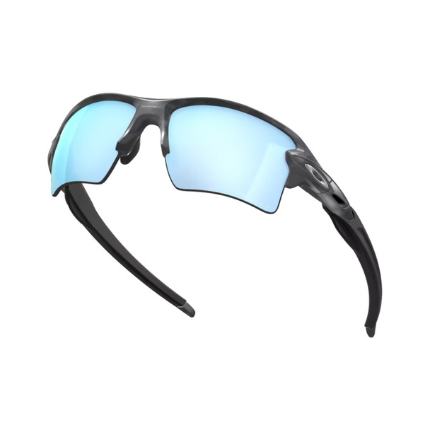 OAKLEY Flak 2.0 XL Matte Black Camo Frame/ Prizm Deep Water Polarized Lenses Sunglasses (OO9188-G359)